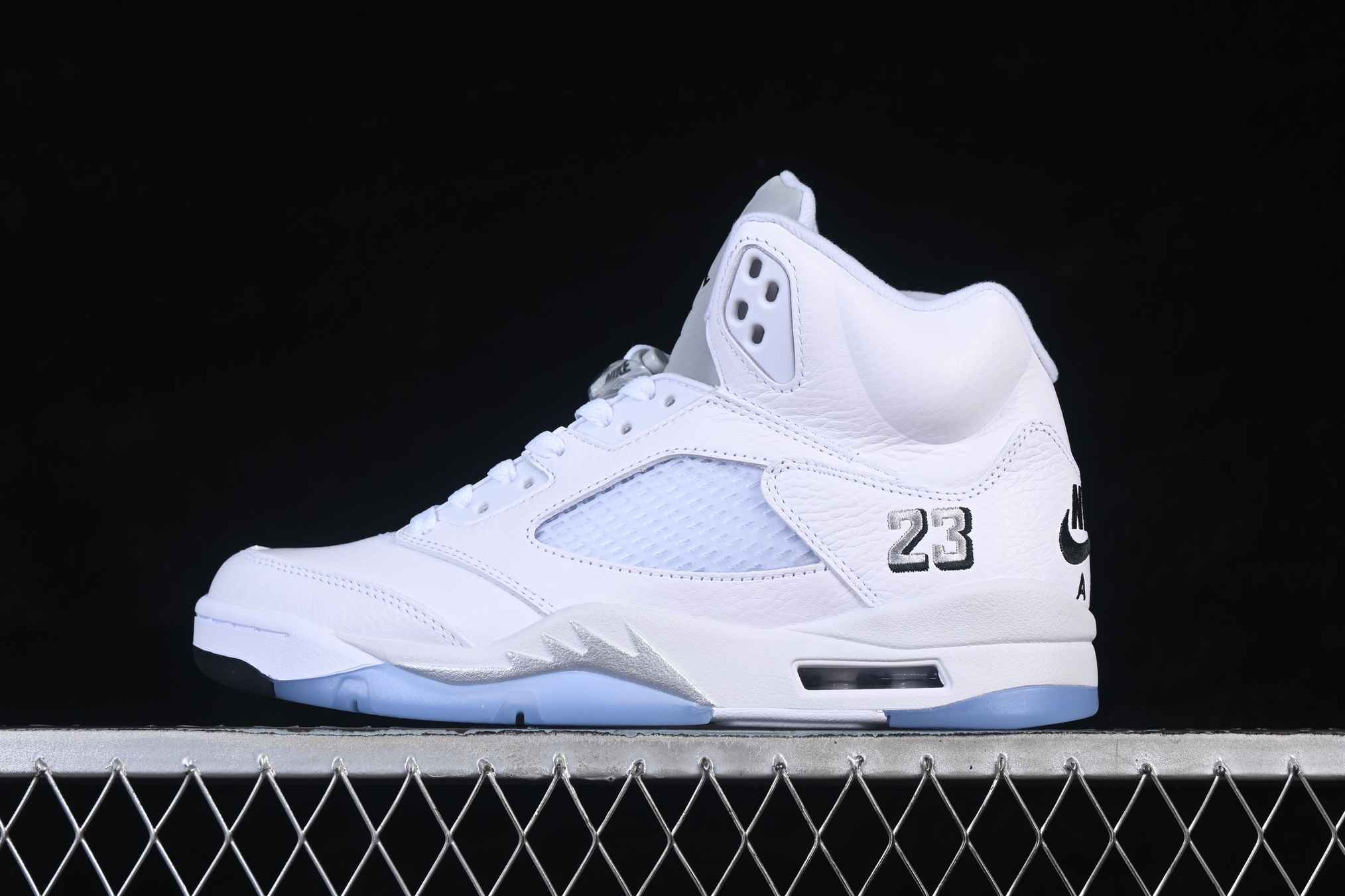 OG Version Air Jordan 5 Retro "White Metallic" AJ5 5 White HQ7978-103 Reps